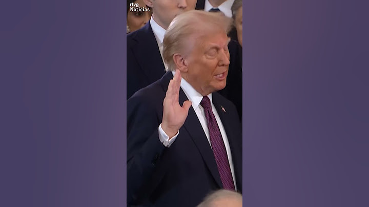 #EEUU: #DONALD #TRUMP jura como el #47º #PRESIDENTE de #ESTADOS #UNIDOS | RTVE