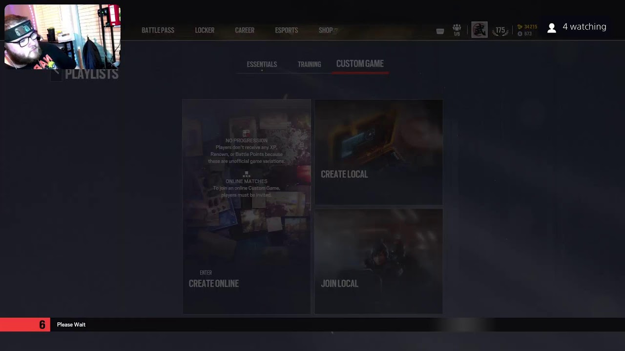 Streaming r6 custom/ranked - YouTube
