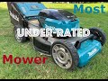 Makita XML08 18v x2 36v 21" self propelled lawn mower review | Commercial grade