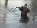 Brad Klatt the Retriever on the Pond...