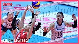 Korea vs Taiwan | Highlights | Aug 22 | AVC Asian Senior Women's Volleyball Championship 2019