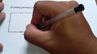 Keliling Persegi Yang Memiliki Panjang Sisi 55 Cm