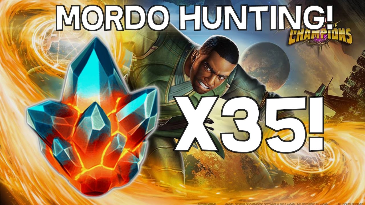 35x Premium Hero Crystal Opening - Mordo Hunting Edition! - Marvel Contest Of Champions