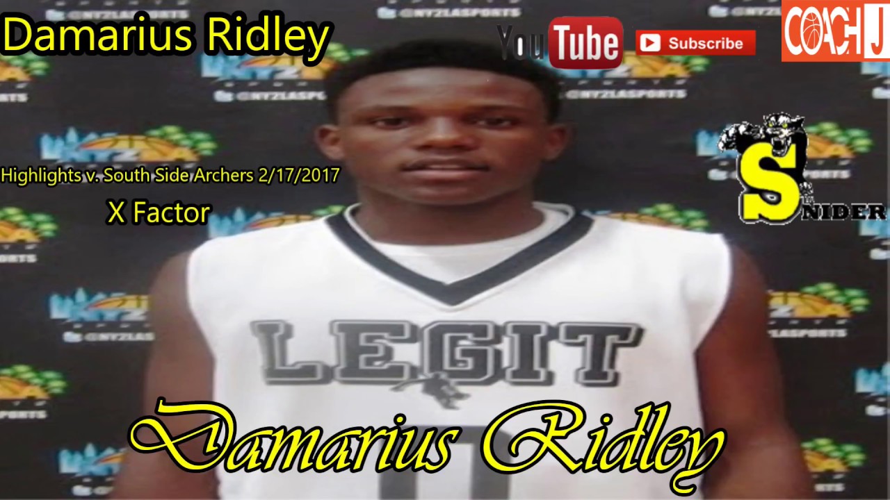 Damarius Ridley Highlights v Southside Archers 2172017 - YouTube