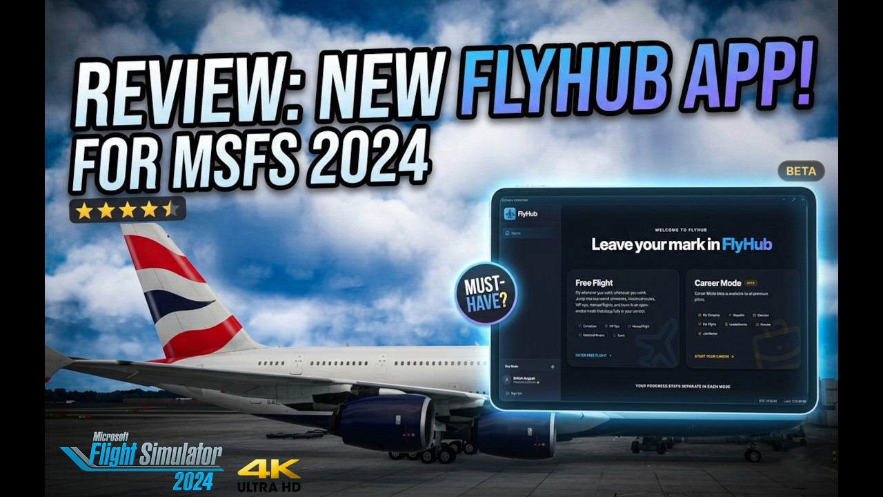 FlyHub First Look Review – Full Flight Test & Features Explained!