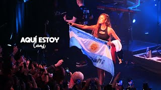 Aquí estoy - Cami en vivo en La Trastienda, Buenos Aires.