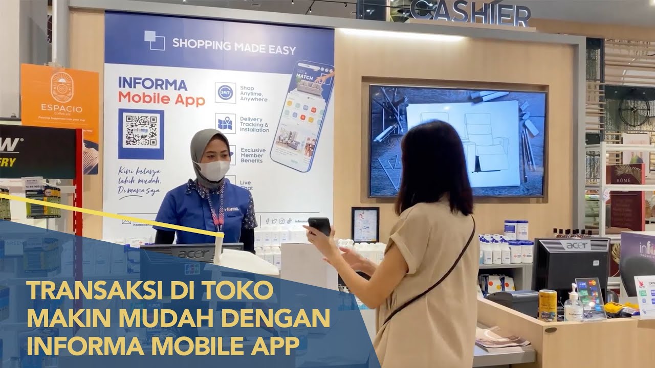 Informa App Series 2: Transaksi di Informa Store lebih Mudah Pakai App ...
