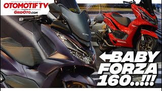 MODIFIKASI HONDA PCX 160 Jadi BABY FORZA! Ada Yang Racing Look Juga Loh l Otomotif TV