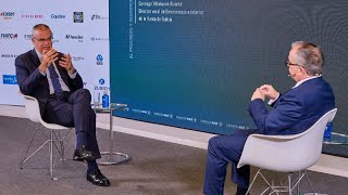 Diálogo: Santiago Villanueva (AXEGA) y Javier López y García de la Serrana