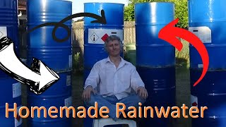 Rainwater Tank made from steel drums - Show and Tell