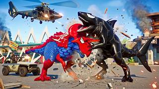 ALL Spiderman Dinosaur Mods vs Ultimate Super Dinosaurs – The Biggest Battle Ever! screenshot 4