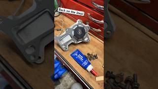 09 Jeep Wrangler 3.8L Water Pump Install  (Torque to 105 in/lbs) #jeep #jeepwrangler