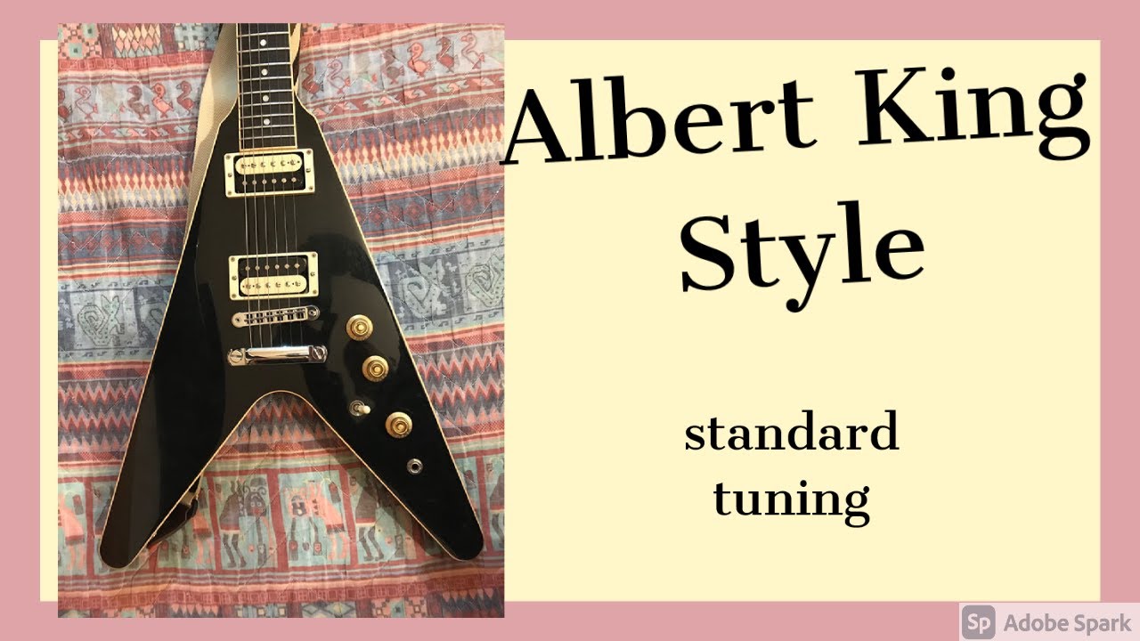 Albert King style Texas Blues - YouTube