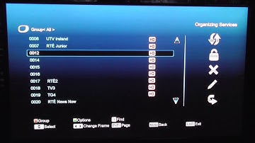 Amiko HD 8140 T2/C Receiver Sort & Delete Channels
