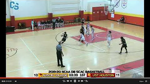 2019-2020 Sheridan Hopkins (UST vs Austin College)