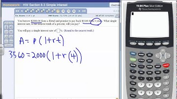 Section 8.3 Homework Exercises #14 through #19 in MyMathLab