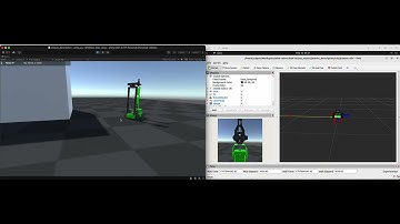 Integrate ROS and Unity include camera and lidar