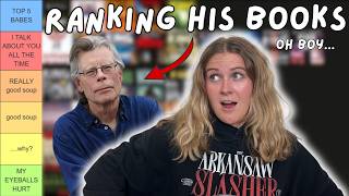 tier ranking EVERY Stephen King book I have EVER read