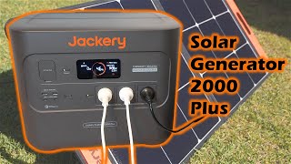I tried the Jackery Solar Generator 2000 Plus, Is It Any Good?
The Jackery Solar Generator 2000 Plus kit is a combination of an Explorer 2000 Plus and SolarSaga 100W panel. Together they make a powerful and expandable portable power solution designed to keep you powered when youre away from home, or keep your home powered in the event of an outage.
ADDITIONAL INFORMATION
Jackery BLACK FRIDAY OFFER - Up to 40% Off Sitewide (Save Up to $2,040 20-27th Nov.)
Get your first solar generator from Jackery - https://bit.ly/3ufY5ix
@JackeryGlobal @Jackery_AU
#Jackery #SolarGenerator #JackerySG2000Plus
#outdoor #offgrid #adventure #solarpower #GreenEnergy
CHAPTERS
0:00 Intro
0:29 Unboxing & First Look
2:48 Charging Options
5:23 App
6:13 DC Power Outlets
6:58 AC Power Outlets
9:02 Final Thoughts
If youve got any ideas for Raspberry Pi, Arduino, or other Electronics projects or tutorials youd like to see, let me know in the comments section. I tried the Jackery Solar Generator 2000 Plus, Is It Any Good?
