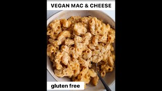 Best VEGAN MAC AND CHEESE recipe with nutritional yeast & plant based milk creamy sauce