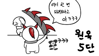 Blade &amp; Soul 혼돈의 지하원옥 5단 섬광린검 탱시점