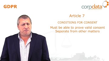 What is valid consent? Part 5 in our guide to GDPR in 1 minute bites