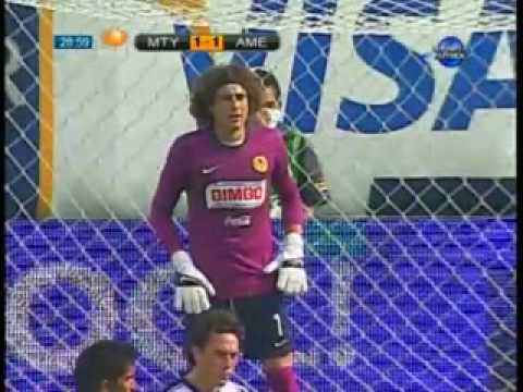 Monterrey vs America ATAJADA DE GUILLERMO OCHOA