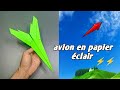 Avion en papier clair  peut voler aussi vite que lclair  une vitesse de 397 kmh