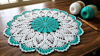 ❤️ AMAZING ❤️ Crochet Design Tutorial for Beginners ( Doily / Rumal /Placemat) - Crochet Pattern 434