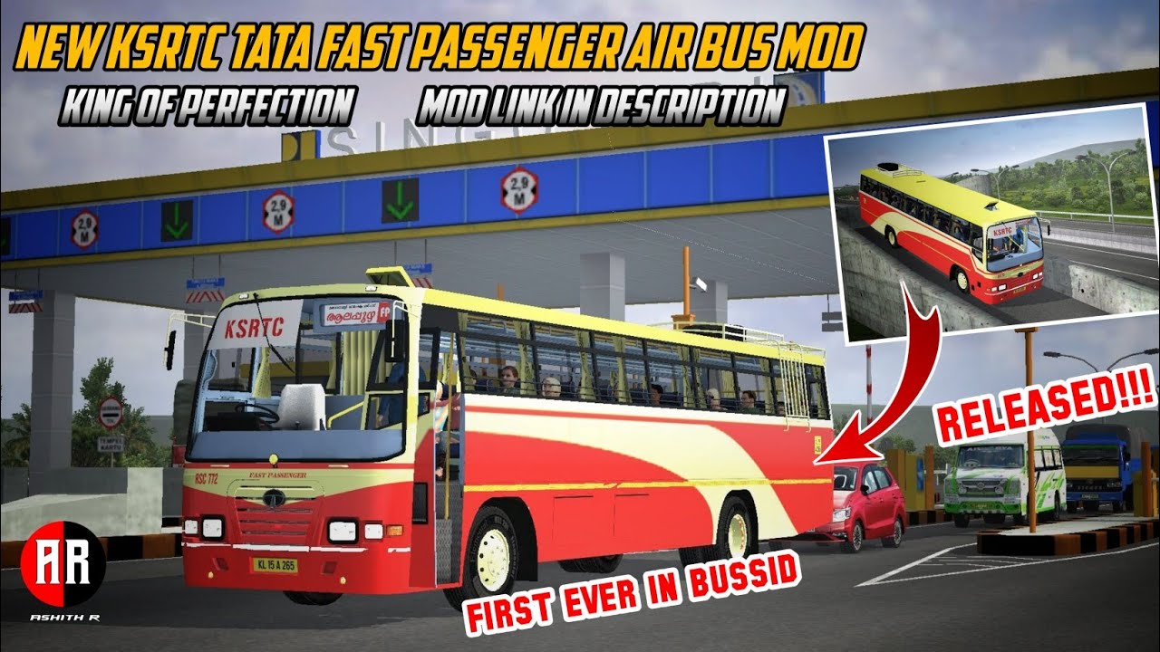 BUSSID New KSRTC TATA Fast Passenger Air Bus Mod Mod Link In