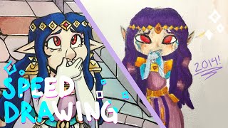 REDRAW - PRINCESS HILDA | SPEDDRAWING