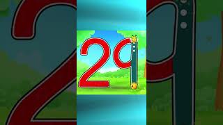 Count & Tracing - 123 Numbers | Learn the shape of number 29 #ytshorts #shorts screenshot 5