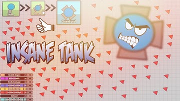 DIEP.IO BEST TANK OVERLORD- Build Strategy For OverLord #1 - Diep.io Gameplay FFA Overlord