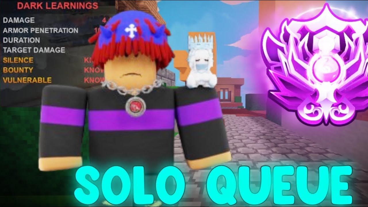 Solo Queue Ranked (Roblox Bedwars)
