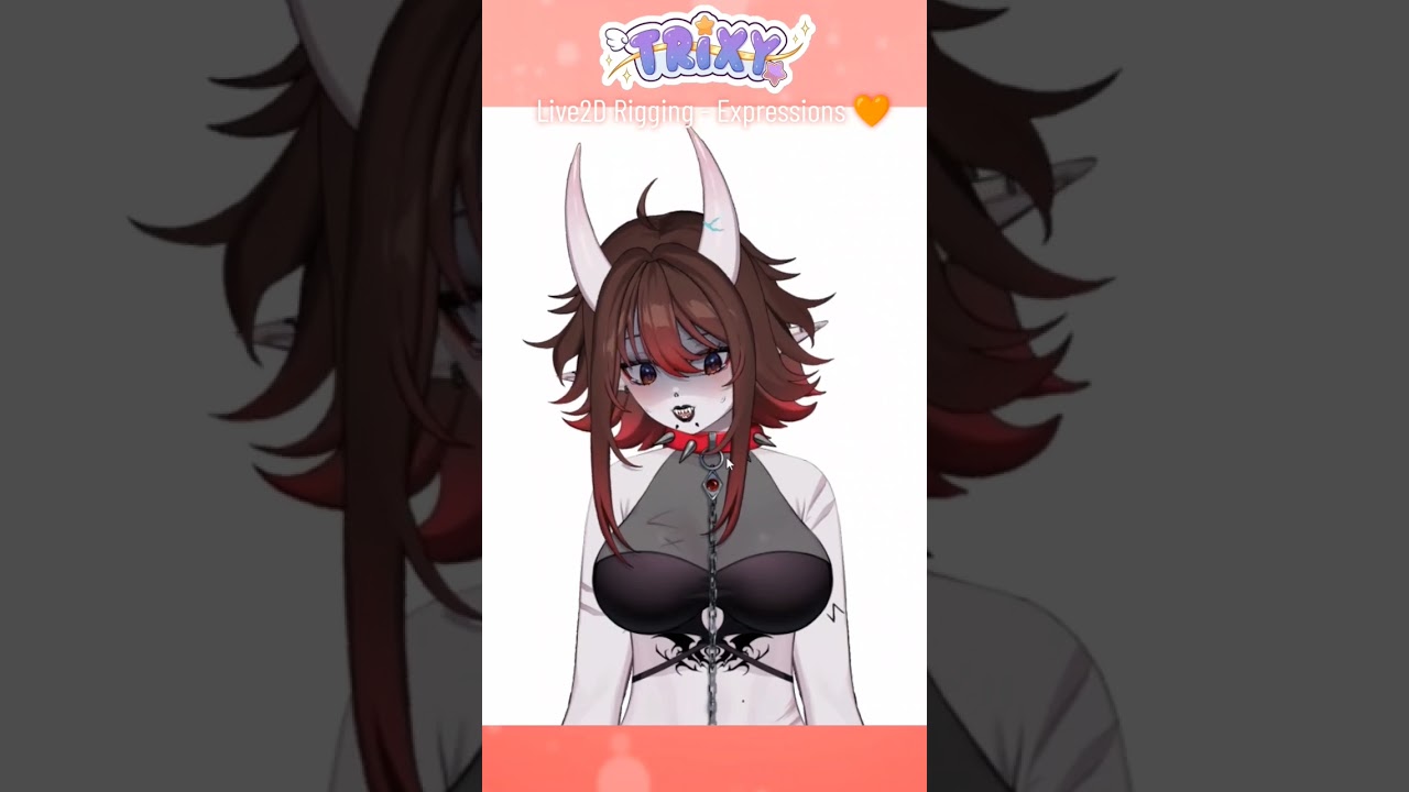 Part 4 - Live2D Akira Model Updates 🧡=====×=====Expressionsss 🧡=====×=====