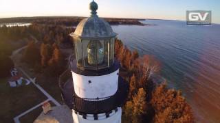 The Charm of the Cana Island Lighthouse - Drone Video Example | Gifford Video