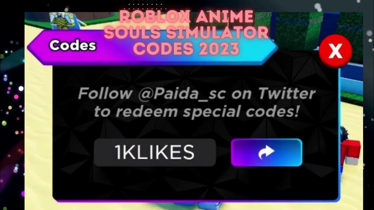 Anime Souls Simulator Codes December 2023 - RoCodes