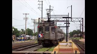 20100712 July 12 2010 SEPTA Silverliner II III IV trains Lansdale Station CSX Bethlehem Branch B738