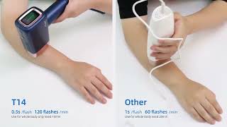 T14 Mlay Ipl Hair Removal Painless & Efficient Epilator