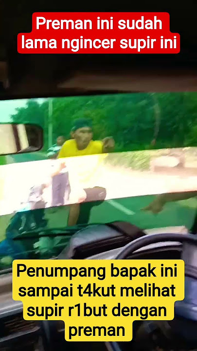 Jagoan kampung bikin ulah supir ini di jeg4t mau di pal4kin #heboh