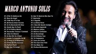 2 Hora De Éxitos Romanticos de MarcoAntonio Solis - Las 30 Canciones Romanticas Más Hermosas