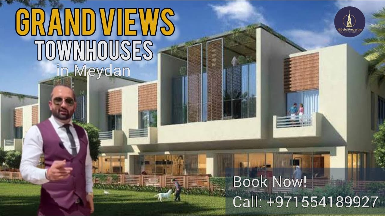 Grand Views Townhouse In Meydan (Site Visit/Sample Villa in Dubai)