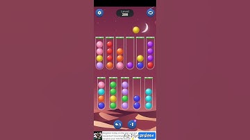 Game:Ball Sort iq Puzzle Level 208 Solution 🔥 #technogamerz #games #ballsortpuzzle #androidgames