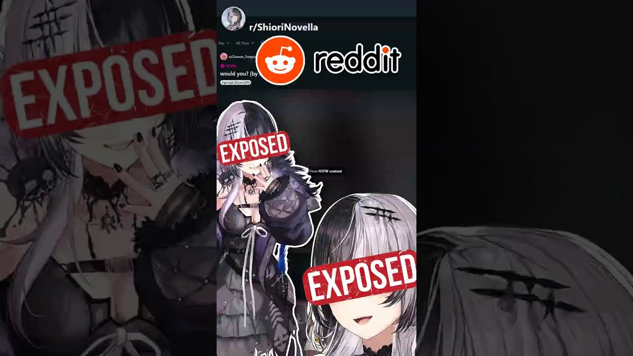 The Truth About Shiori Novella #hololive #vtuber #shorts #ホロライブ#holoen