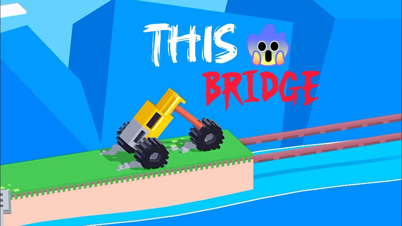 THIS BRIDGE IS IMPOSSIBLE 😱 | Crazy Monster Truck Challenge in Fancade!