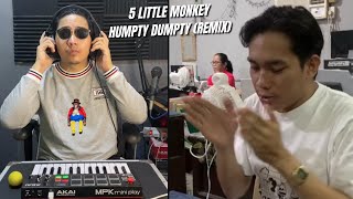 5 LITTLE MONKEY HUMPTY DUMPTY REMIX