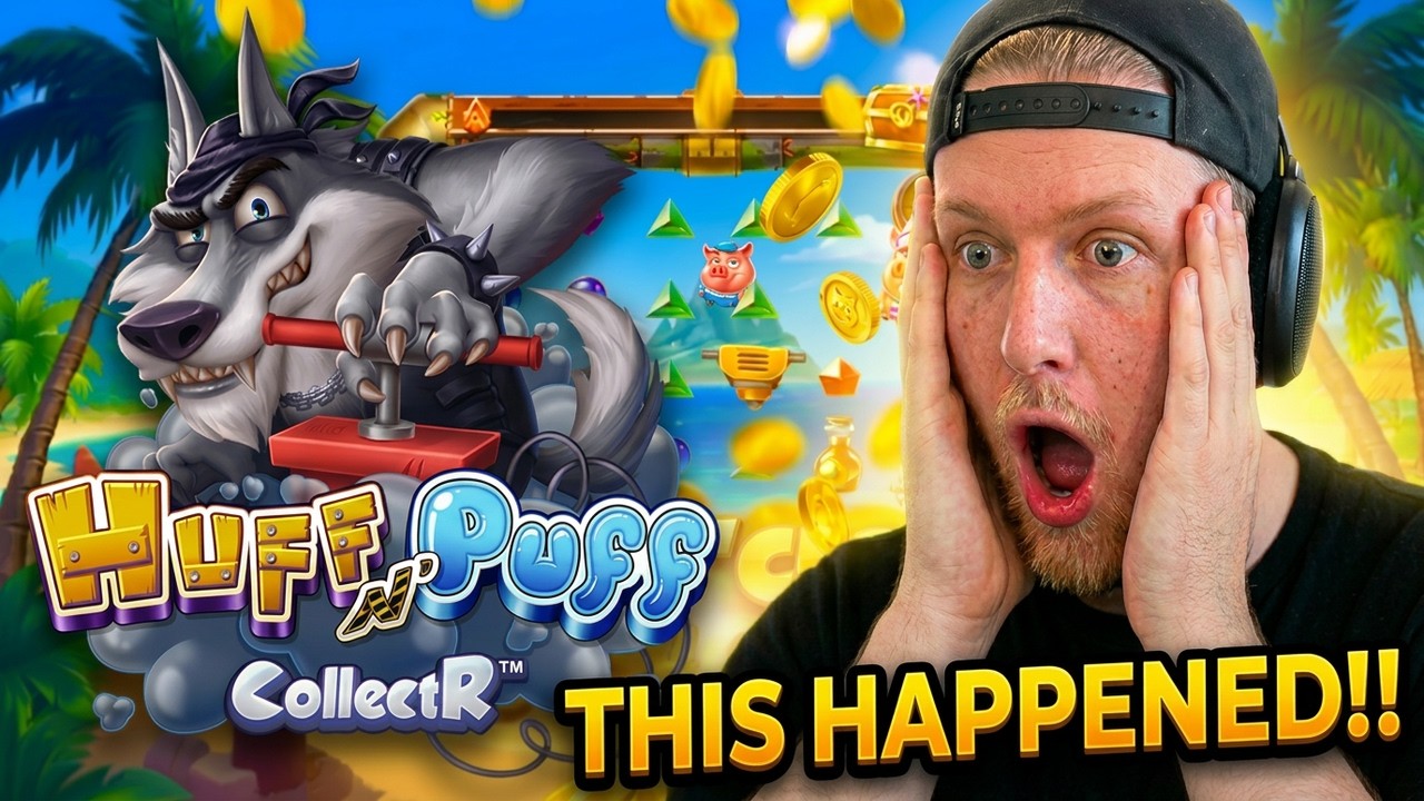 Huff N Puff CollectR Springbreak — £30 First Look! ELK Studios Mash-Up -  YouTube