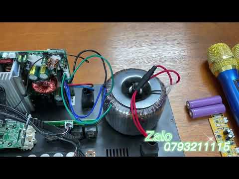 Video Mạch loa kéo cho loa cấu hình cao kèm bộ Micro sạc cao... - youtube