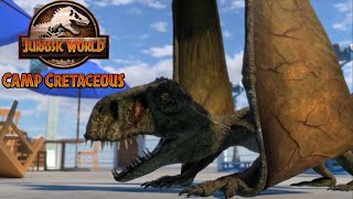 Juric World Camp Cretaceous Season 3 2021 - Dimorphodon Screen Time