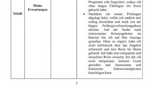 كيفية كتابة رسالة شكوى او تذمر باللغة الالمانية للاستعداد لامتحان B2 TELC